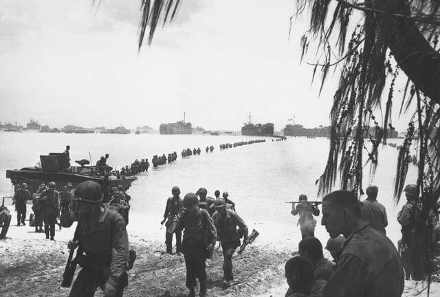 American Army Reinforcements at Saipan, June 1944, 111-SC-1